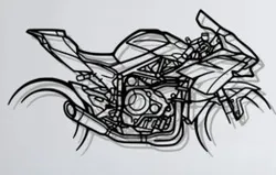Kawasaki H2R Silhouette