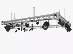Light Truss 4 3D model