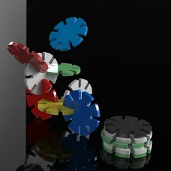 Lockable Poker Chips