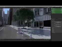 New York City Street scene 3D model