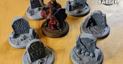 Objective Markers - Graveyard Stones