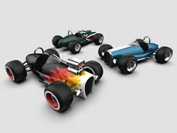 Open Fender Race Cars