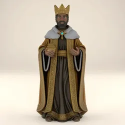 Other STL Download - Balthasar Magi Nativity STL 3D Modelby HIve