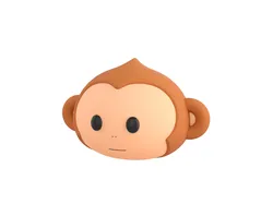 Prop144 Monkey Head