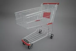 Shopping Cart 3D model