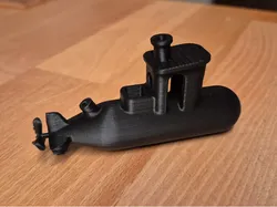 Submarino Benchy  - Modelo de impresión 3D gratuito