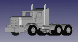 TRUCK 3D Print Model in Engineering 560063