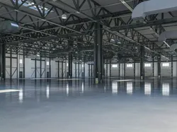 Warehouse 6 interior and exterior 3D model