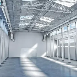 Warehouse interior 3D model