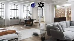 Workshop Apartment in London Cinema 4D and Octane Render 3D model