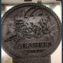 مجاني Badges & Coins STL تنزيل - seabees stand - Randy Heagle