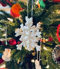 3D Snowflake Ornament