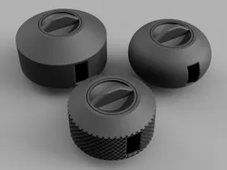 Advanced Stackable Print-in-Place USB Cable Winder / Organizer (Multiple Sizes)