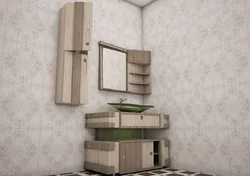 Bathroom cabinet model 3ds max