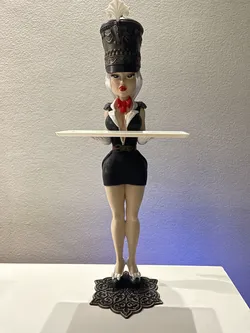 Digital Art STL Descărcare - Miss nutcracker Butler tavă - Oasis3dlab