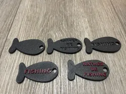 FISH KEYCHAIN 5 MODELS