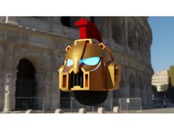 Greek helmet for Space Hoplites