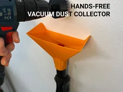 Hands-Free Vacuum Dust Collector