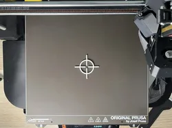Heatbed center mark - parametric (FreeCAD)