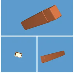 Hockey stick shaft (print vertical in sections)