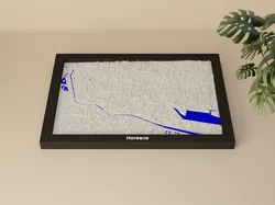 Horsens, Denmark - 3D Miniature