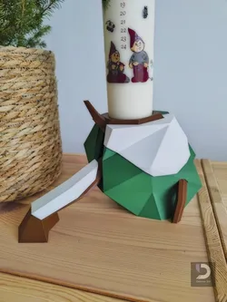 Low Poly Candlestick for all seasons