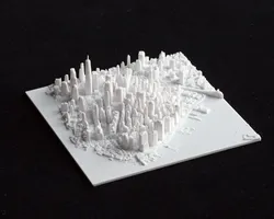 Lower Manhattan from Lidar