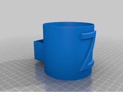 Mast support drink holder