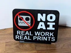No AI Sign