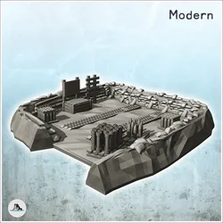 Other STL Descărcare - Poziție de tragere de artilerie cu muniție și saci de nisip (2) - - Hartolia Miniatures