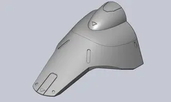 Overwatch Brigitte Left Leg Armor
