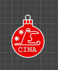 Pallina di Natale Cina