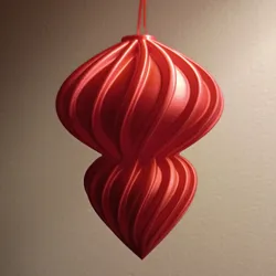 Spiral Christmas Ornament