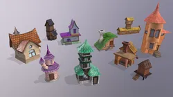 toon buildings pack v2