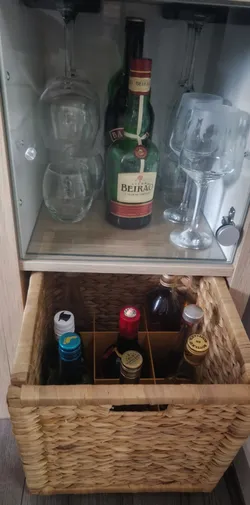 Wine Rack for IKEA LABBSALL drawer