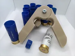 Adjustable Shotgun Shell Case Trimmer And Resizer