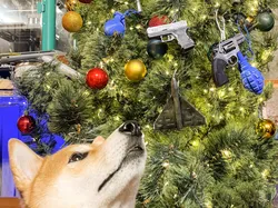 Armory Christmas Tree Ornaments Set - Pistols, Hand Grenades, UAV, and more!