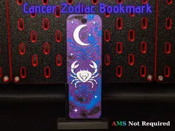 Cancer Hueforge Bookmark - Zodiac