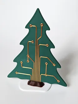 Decorative PCB Christmas tree