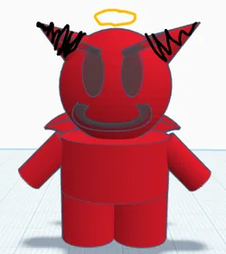 Devil Creepy Figure