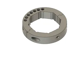 Garage roller door coller for 60mm Bar