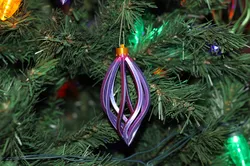 Hollow Christmas Ornament Spiral