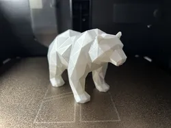 lowpoly Polar bear