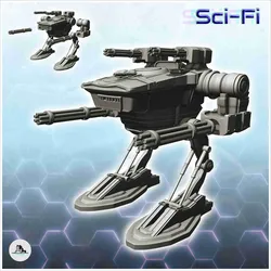 Miniature Games & Accessories STL indir - Dhaysus gevechtsrobot (15) - miniaturen w40k scifi warhammer - Hartolia Miniatures