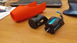 Motor mount for a 28mm inrunner for Eclipson Spark