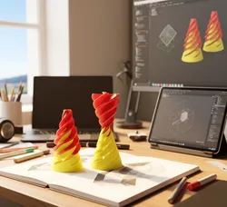 Passthrough Fidget Cone