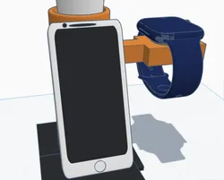 Phone/Watch Stand w/Cupholder