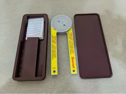Starrett Miter Saw Protractor Case