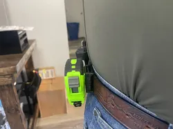 TAPE MEASURE BELT HOLSTER NO SUPPORTS