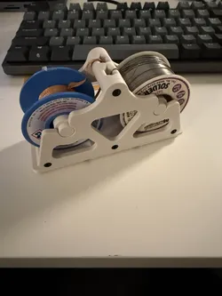 1x3 Gridfinity Wick and Solder Spool Holder